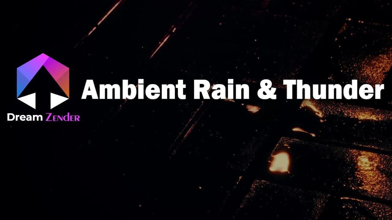 8 Hours of Ambient Rain & Thunder To Help You Fall Asleep