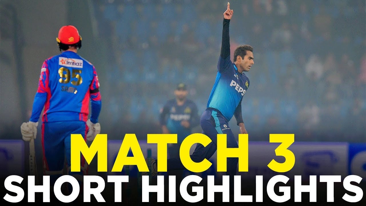 HBL PSL 9| Match 3 | Short Highlights | Multan Sultans vs Karachi Kings