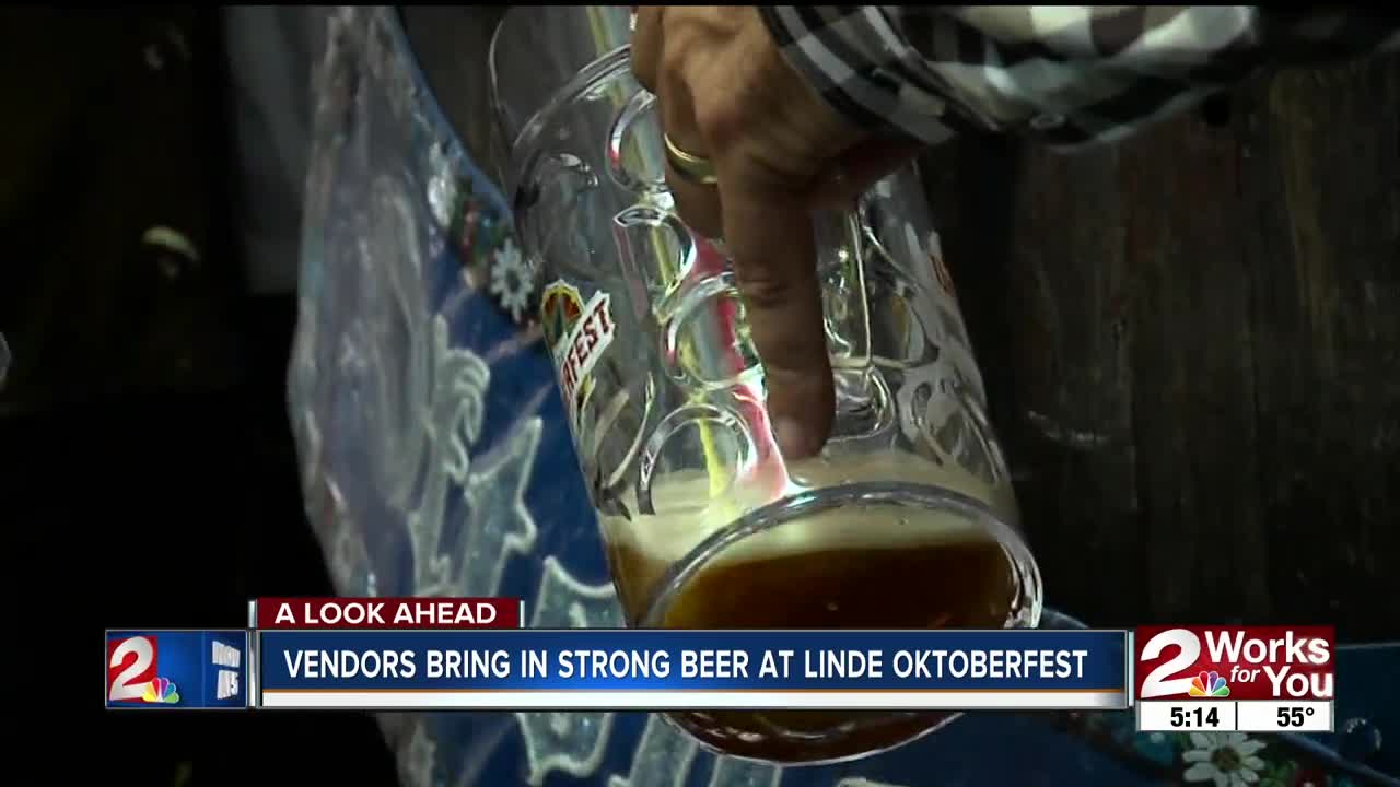 Vendors bring in strong beer at Linde Oktoberfest