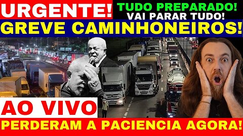 AGORA A NOITE! SINDICATO MINEIRO DE CAMINHONEIROS PEDE ADESÃO DE OUTROS ESTADOS P/ INICIAR A GREVE