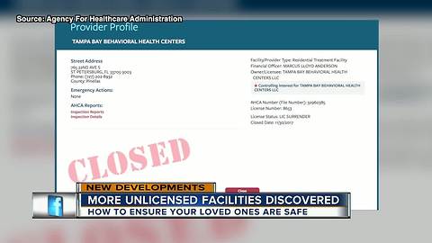 More unlicensed Assisted Living Facilities discovered by St. Pete Police