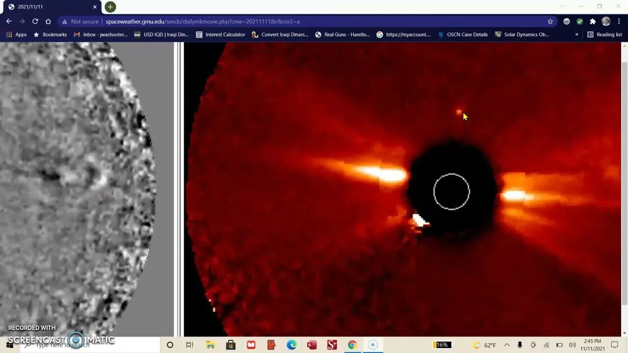 Unbelievable number alignments, LaPalma tidbit