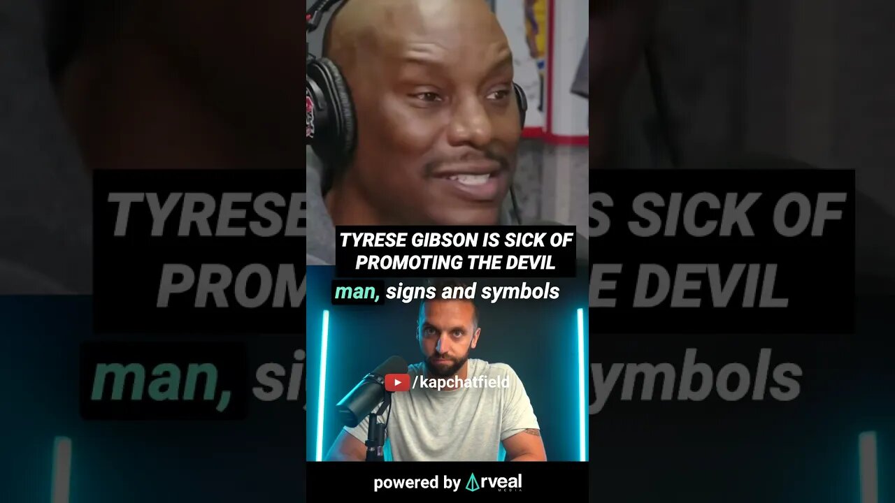 Tyrese Gibson is SICK of promoting the DEVIL 🤯 #jesus #bible #christianity #god #spirituality