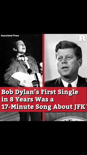 Bob Dylan’s First Single in 8 Years Was a 17-Minute Song About JFK