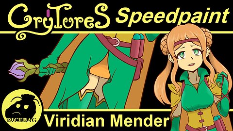 Crytures Speedpaint - Viridian Mender