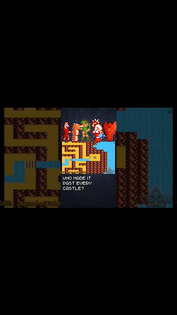Who actually made it through every castle? #zelda #zeldaii #nes #nintendo