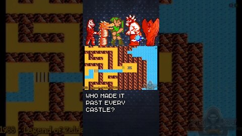 Who actually made it through every castle? #zelda #zeldaii #nes #nintendo