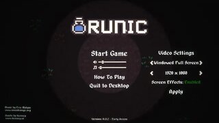 Conhecendo o jogo - Runic - Bullet Heaven altamente customizável!