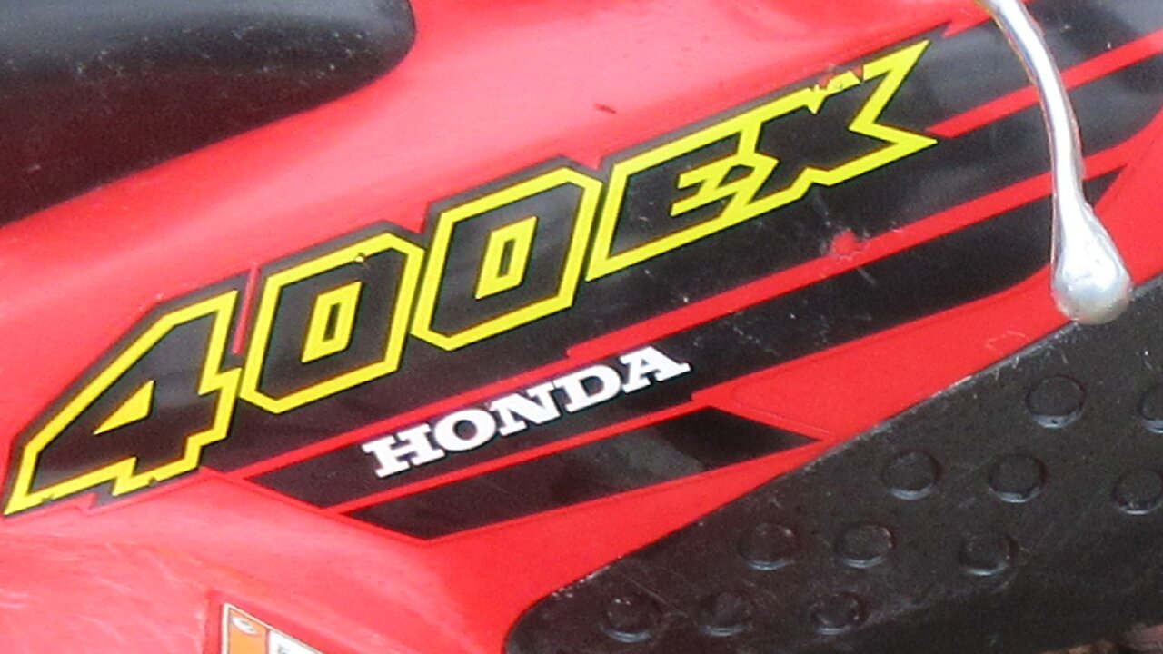 HONDA 400EX Fourtrax Walk Around