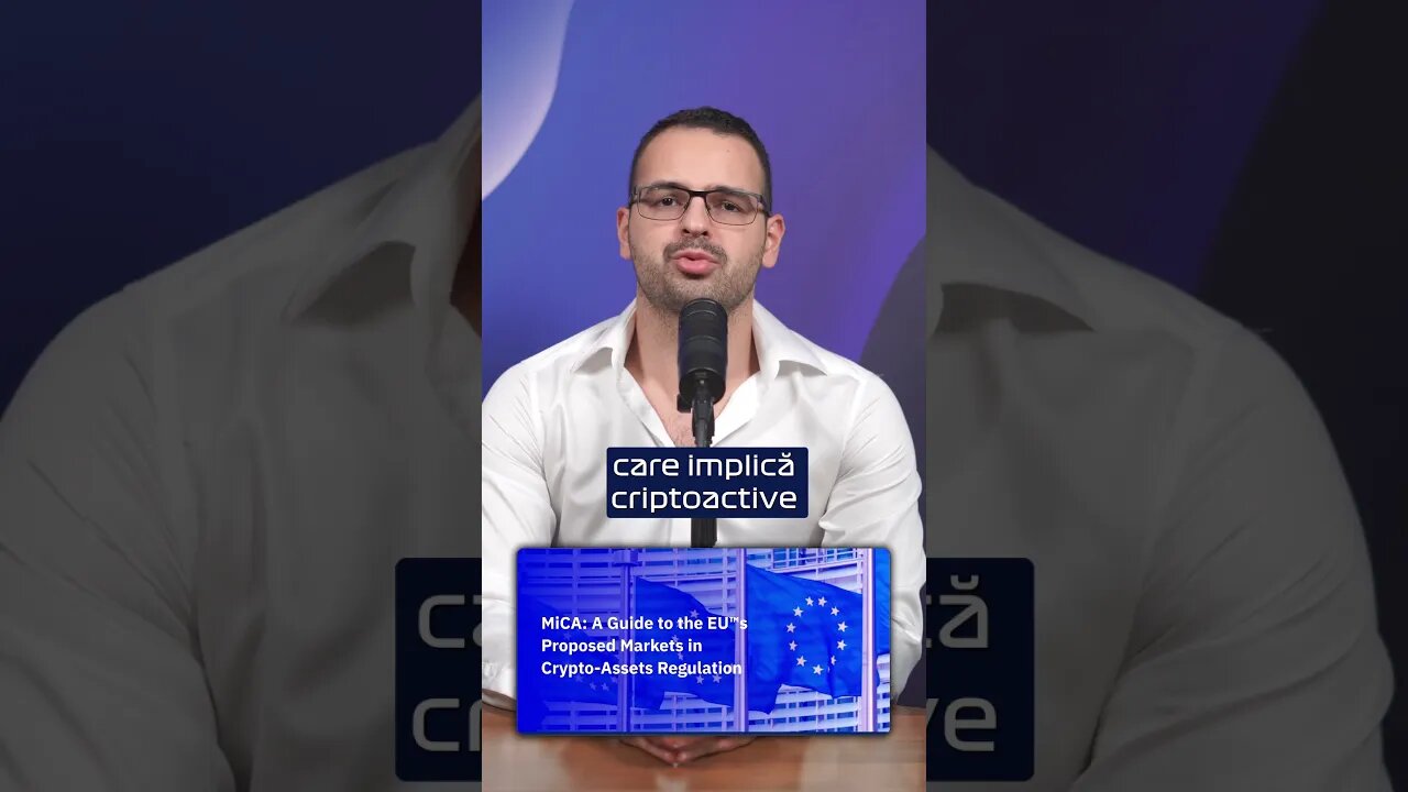MiCA este publicat în Jurnalul Oficial UE