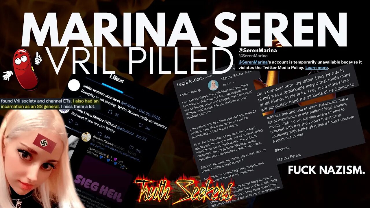 Marina Seren Christopher Mellon controversy :VRIL PILLED!