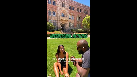 Intentional Actions #dayodman #purposeful #moves #eeyayyahh #motivation