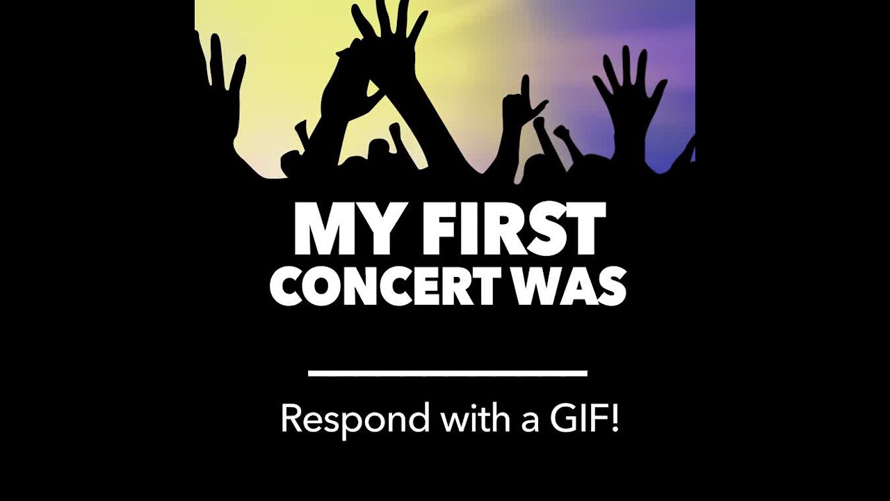 My first concert gif [GMG Originals]