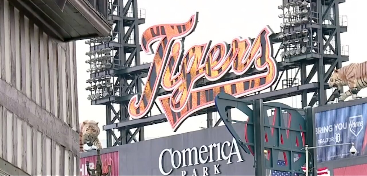 A different feel inside Comerica Park