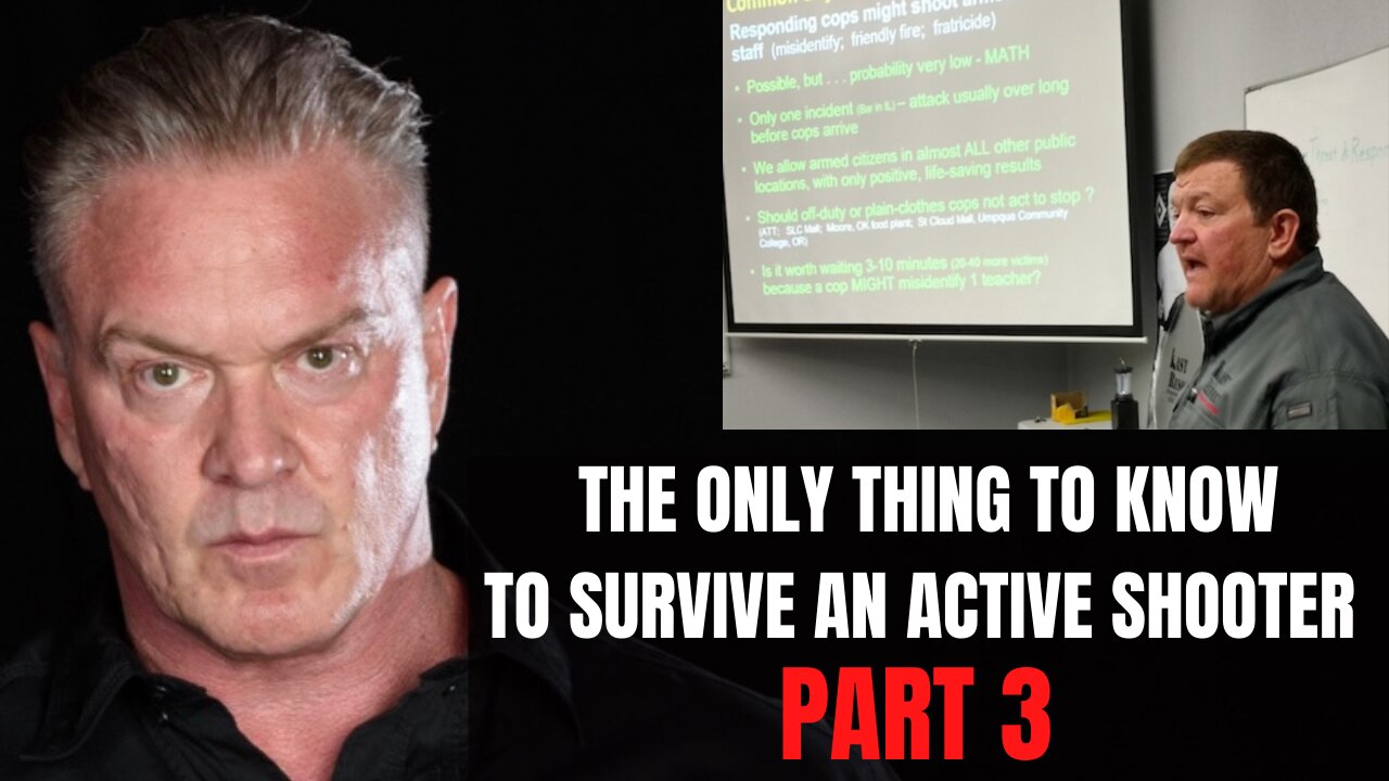 The ONLY Thing To Know To Survive An Active Shooter Pt 3