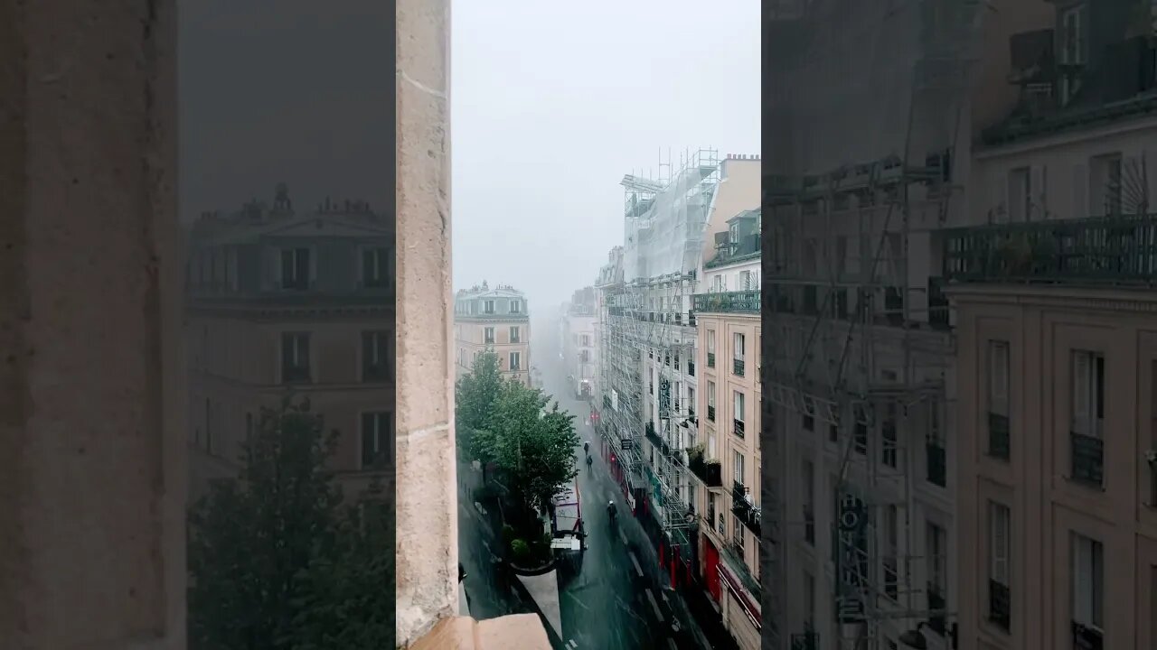 Orage à Paris!