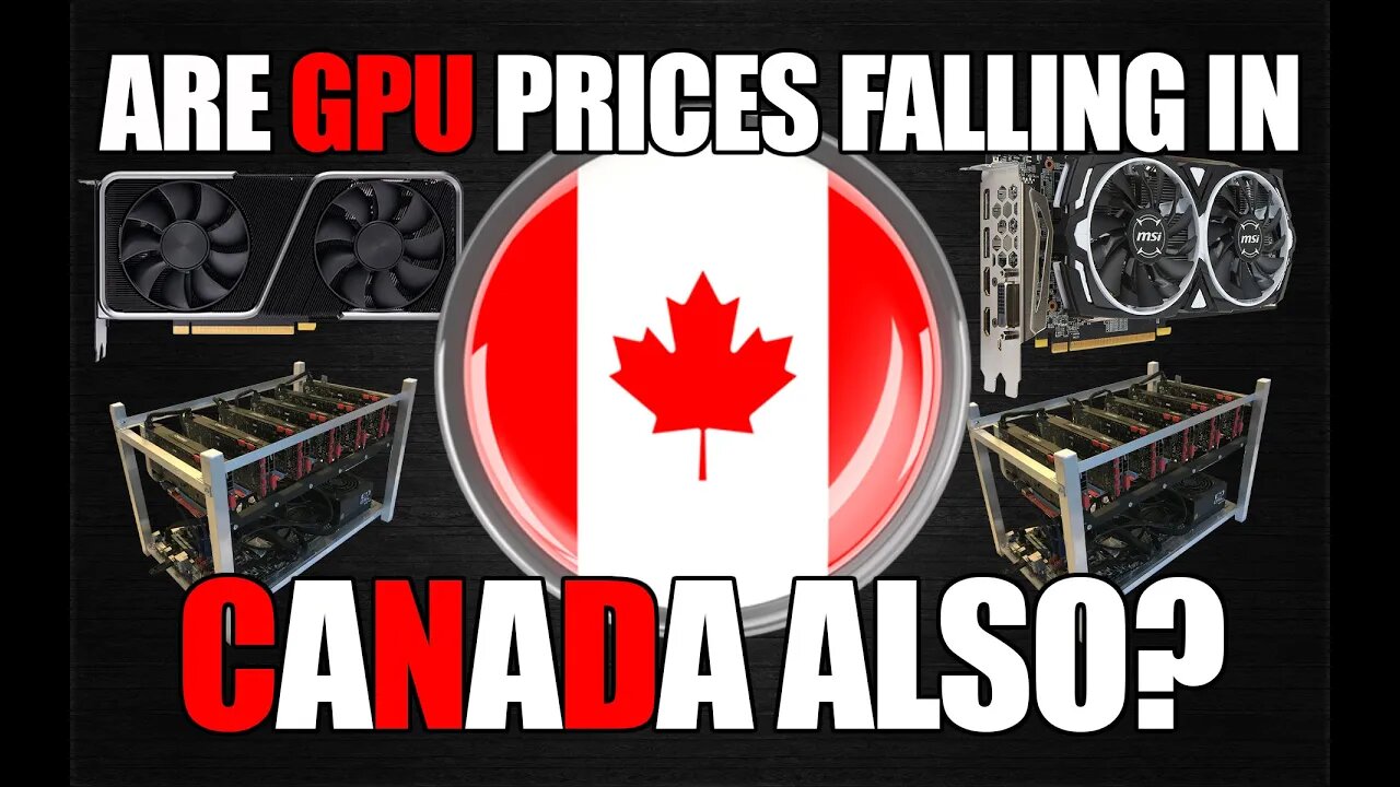 GPU PRICE CRASH In CANADA?