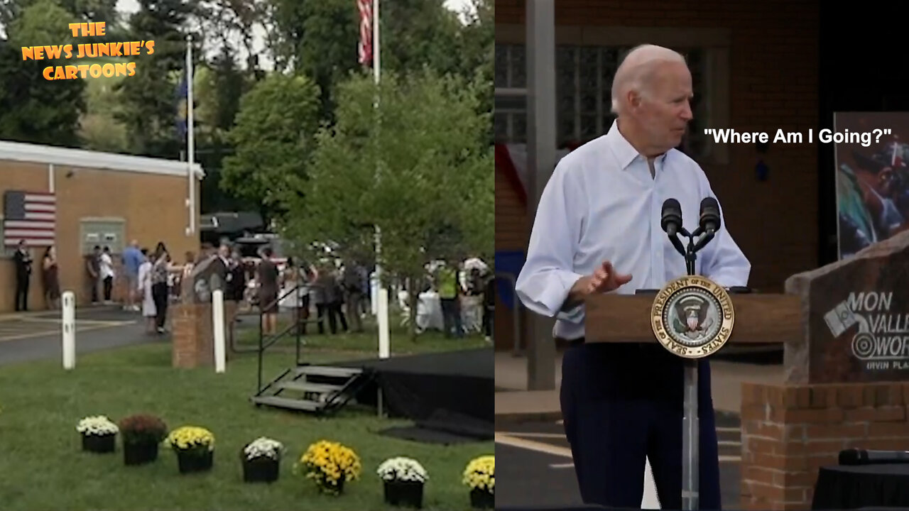 Biden repeats debunked "I got very engaged in the civil rights movement" to small group of people in PA.