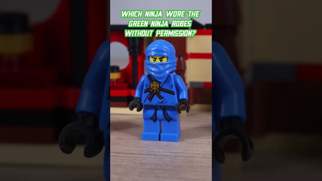 Could I Be the Green Ninja? #lego #withoutpermission #whichchicken #legoninjago #ninjago #shorts