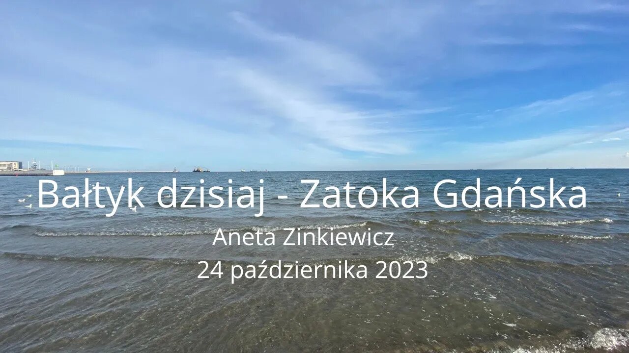 Bałtyk dzisiaj Zatoka Gdańska