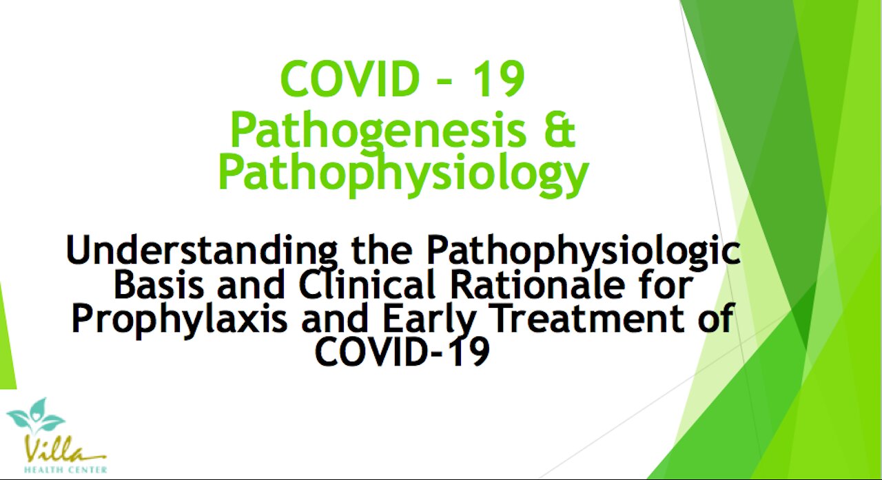 TALK 1: Prophylaxis and Early Treatment - 3rd of 3 parts