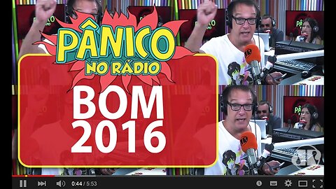 Emílio espanta maré pessimista e acredita que 2016 será um bom ano | Pânico