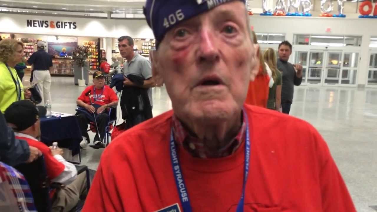 WWII Vet - Barricades at Iwo Jima Memorial - Full Interview