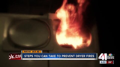 Steps you can take to prevent dryer fires