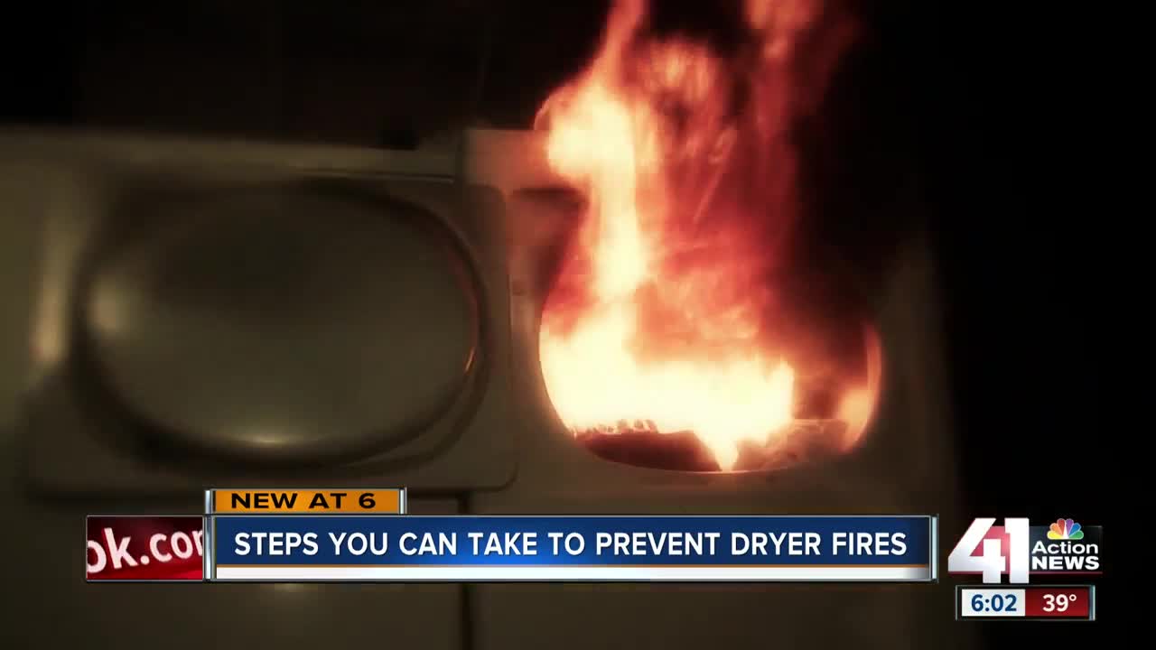 Steps you can take to prevent dryer fires