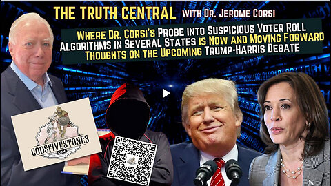 Where Dr. Corsi's Probe into Suspicious Voter Roll Algorithms in Several States is and What's Next