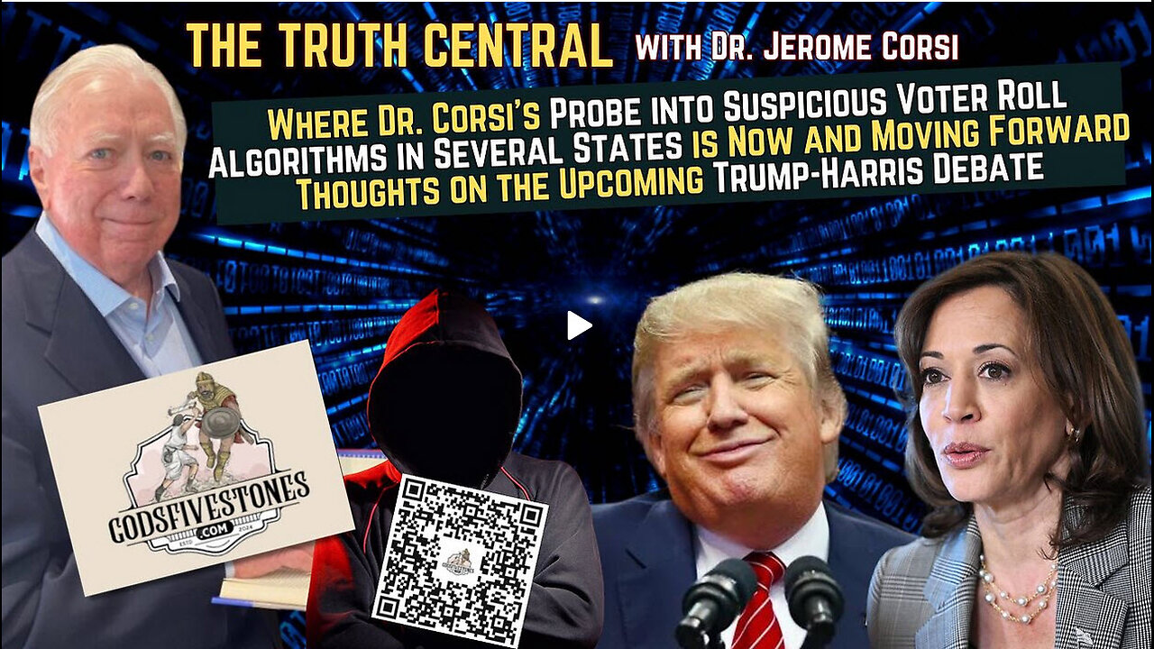 Where Dr. Corsi's Probe into Suspicious Voter Roll Algorithms in Several States is and What's Next