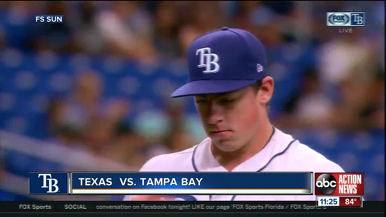 Brendan McKay takes perfect game into the 6th inning, Tampa Bay Rays beat Texas Rangers 5-2