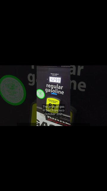 The price of "cheap" gas in San Francisco #Shorts