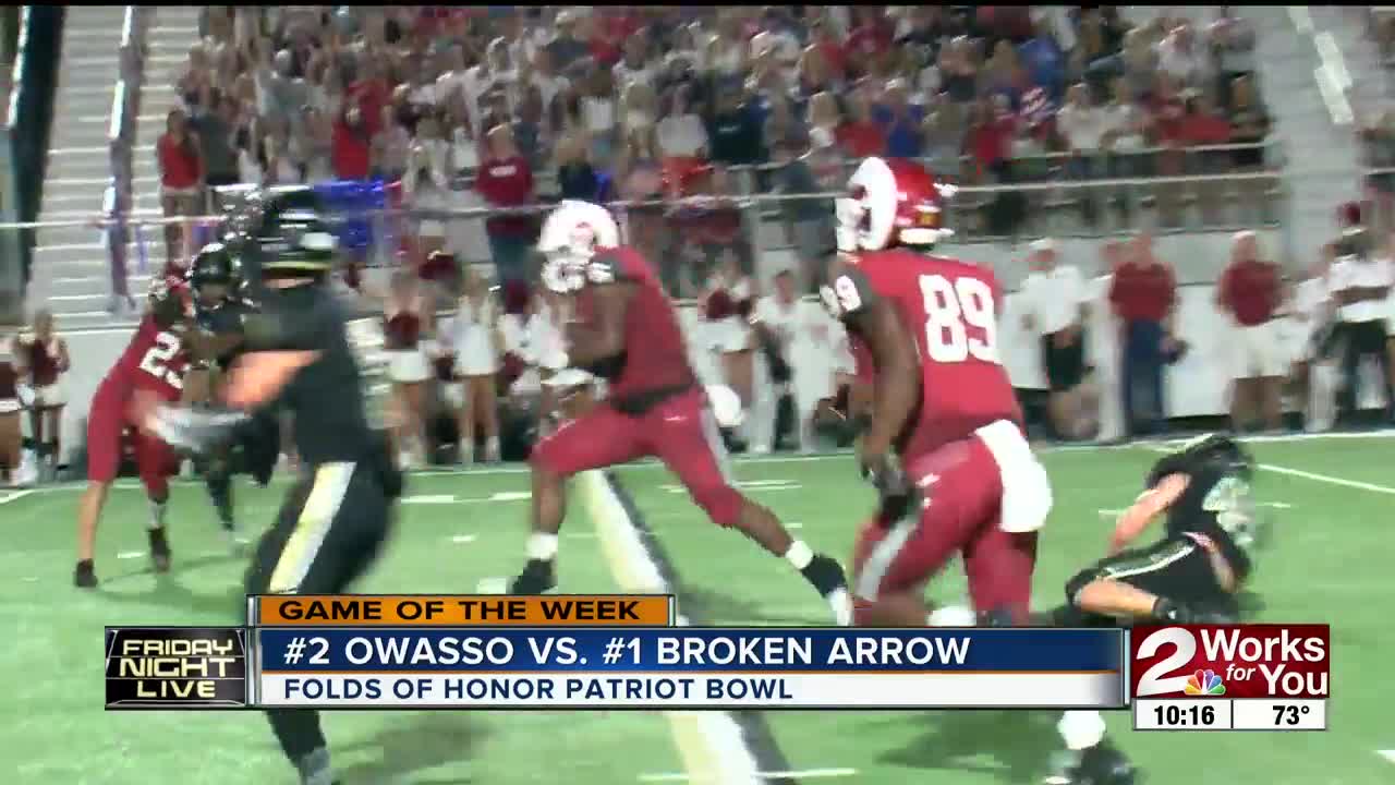 #2 Owasso Rams take down #1 Broken Arrow Tigers, 42-19; Tigers' 15-game winning streak snapped