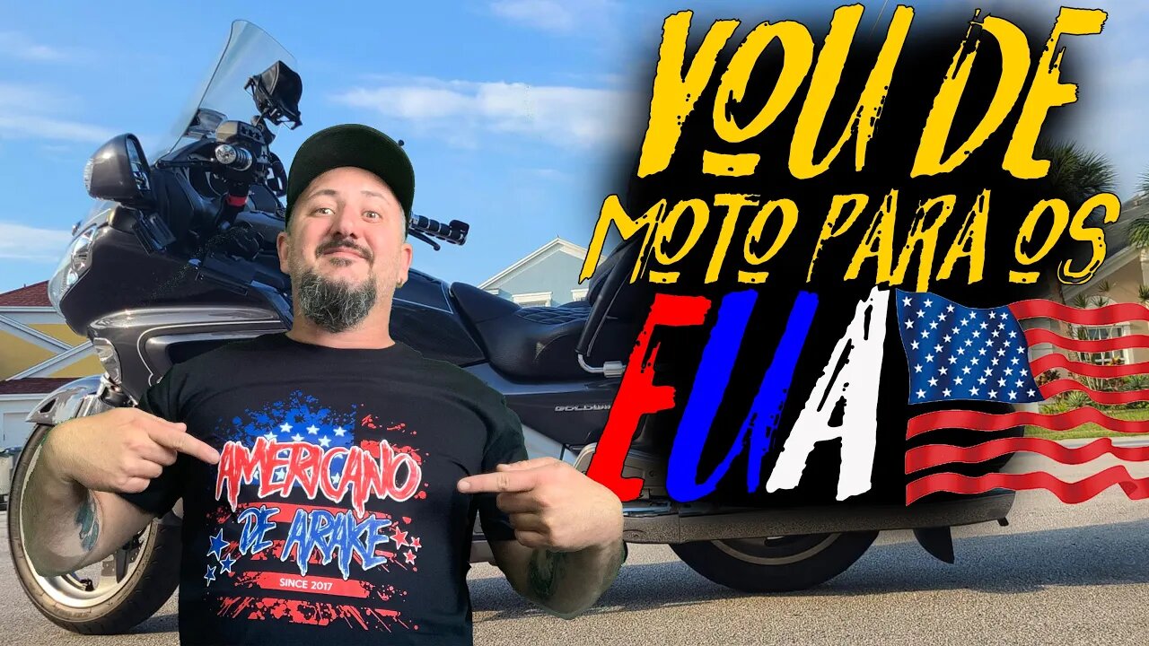 Vou de MOTO para os EUA 🇱🇷 . NOVA Moto EXCURSÃO USA começa em BREVE 💪💪💪