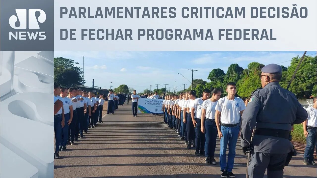 Estados optam por manter escolas cívico-militares após fim do programa pelo governo