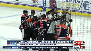 Condors enjoying emotional atmosphere of playoffs