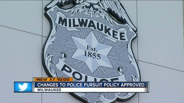 Fire and Police Commission adopts new MPD chase policy