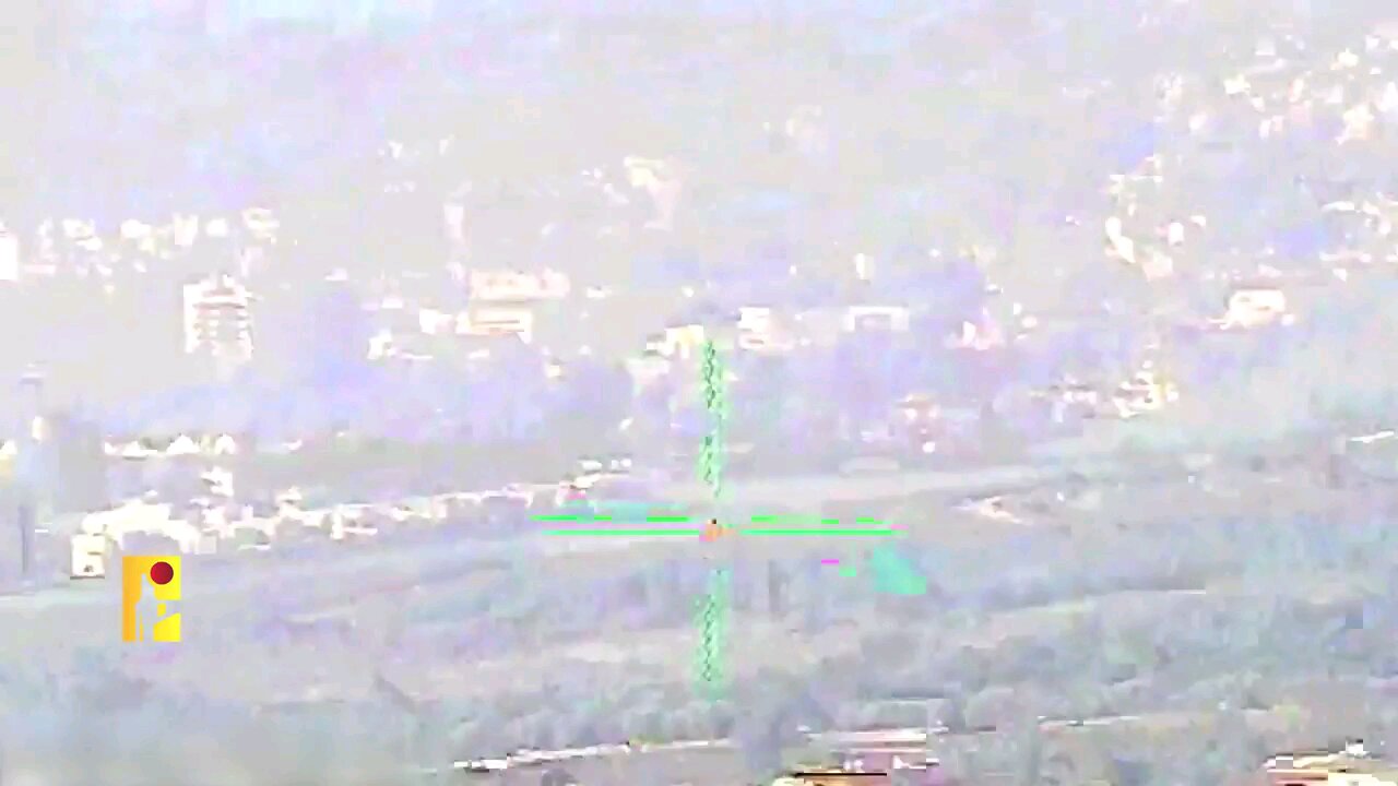 ⭕️بالفيديو | مشاهد من عملية إستهداف المقاومة الإسلامية مبنى يتموضع فيه جنود جيش العدو الإسرائيلي