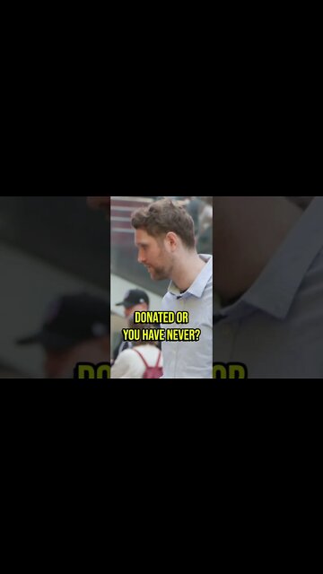 Asking New Yorkers To Donate to Tucker Carlson #shorts