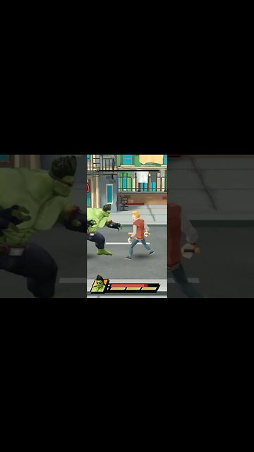 Hulk street fight
