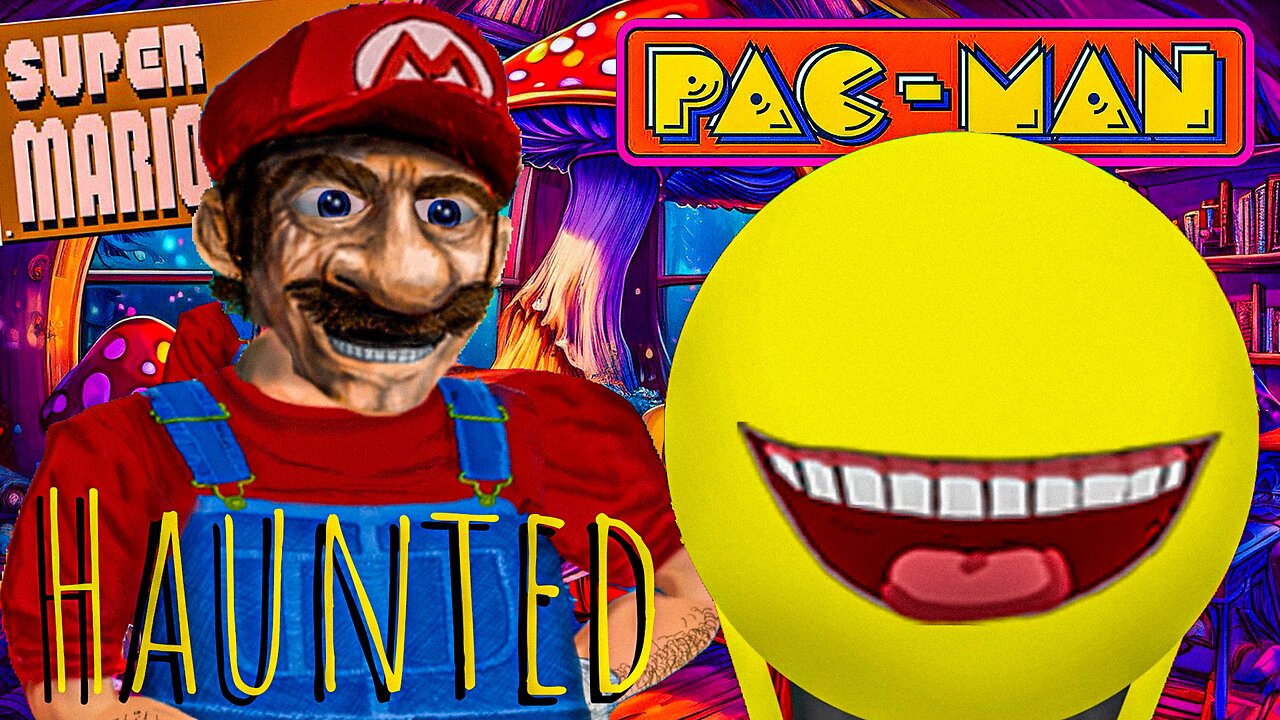 Mario and PAC-Man Haunted