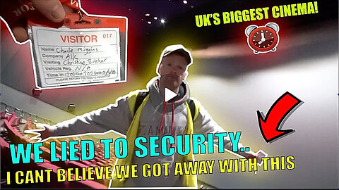 13 - Overnight Challenge in UK's Biggest Cinema