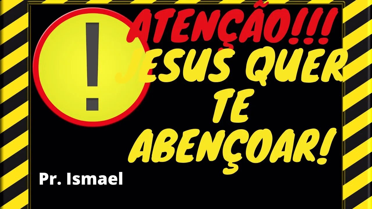 Atenção!!! Jesus procura por você. (Culto)