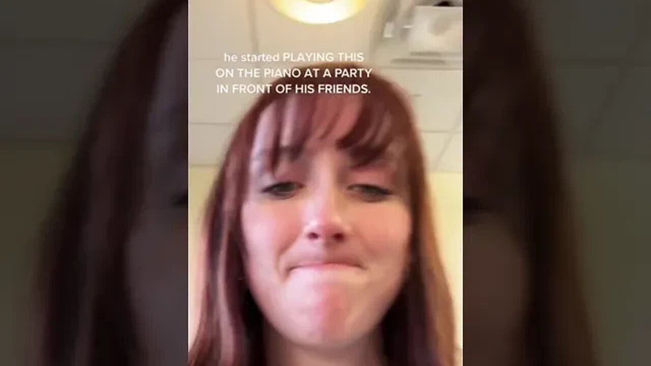 he started PLAYING THIS ON THE PIANO AT A PARTY IN FRONT OF HIS FRIENDS Video By dobbywantsurmommy #