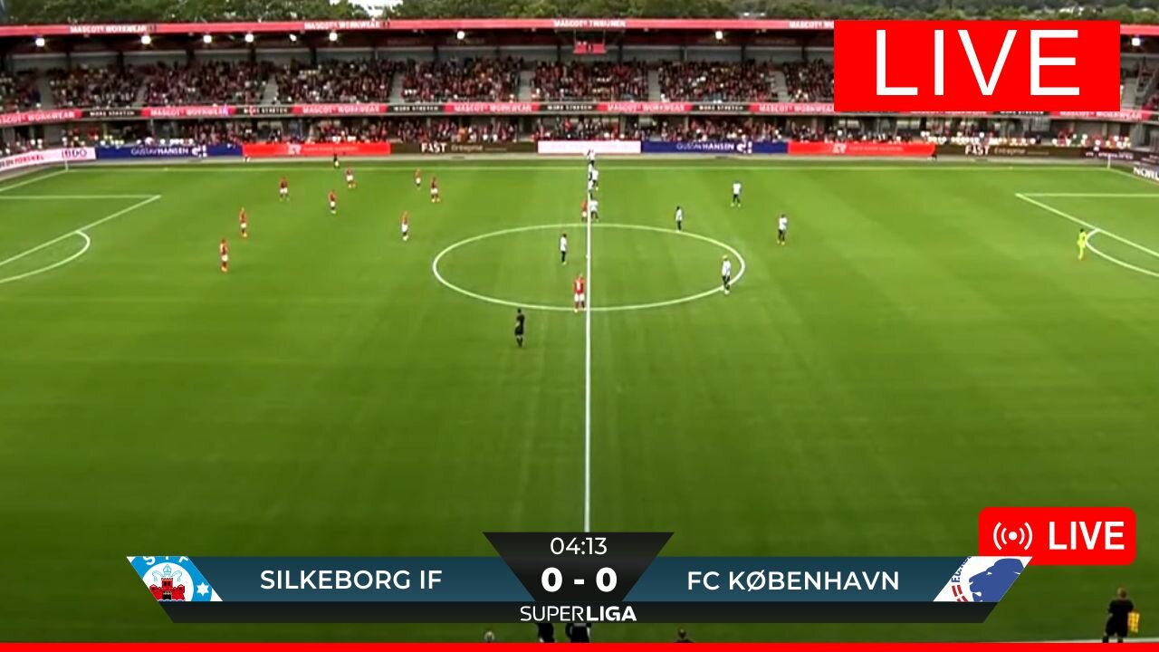 Silkeborg IF vs FC København LIVE | Denmark Superliga