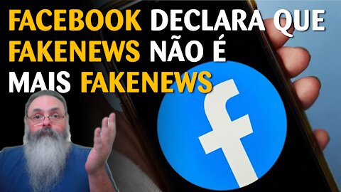 Origem humana da COVID-19 não é mais fake news, segundo facebook