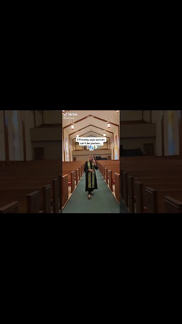 Feminist Pastor says women can preach