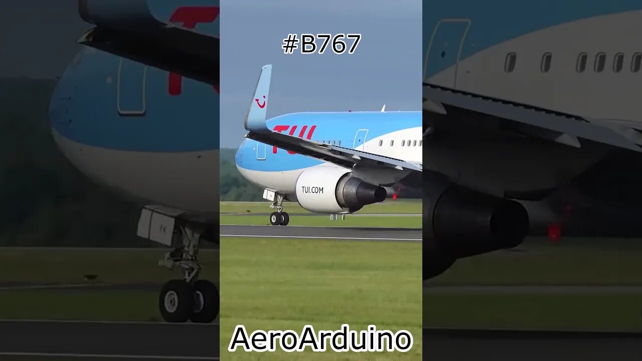 Magical #Boeing #B767 Takeoff #Aviation #Flying #AeroArduino