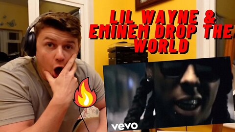 FIRST TIME LISTENING LIL WAYNE & EMINEM DROP THE WORLD((IRISH GUY REACTS!!))